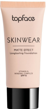 Тональний крем Topface Skinwear Matte Effect SPF 15 з матувальним ефектом 06, 30 мл