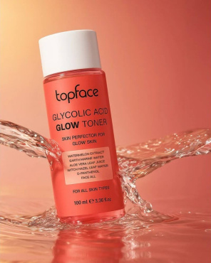 Тонер для обличчя Topface Glycolic Acid Glow Toner PT809 з гліколевою кислотою 100 мл фото 2
