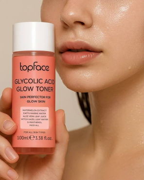 Тонер для обличчя Topface Glycolic Acid Glow Toner PT809 з гліколевою кислотою 100 мл фото 4