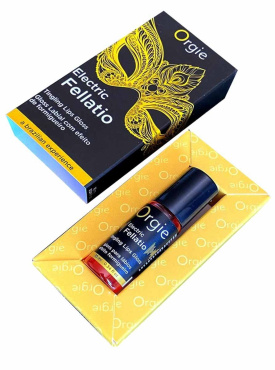 Блиск для губ ORGIE Electric Fellatio Tingling Lip Gloss з віброефектом для орального сексу 10 мл фото 3