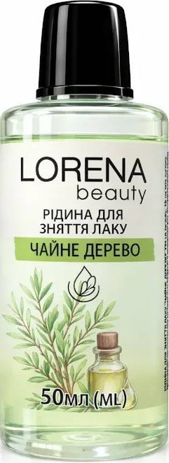 LORENA beauty рідина д/зняття лаку Чайне дерево, 50мл