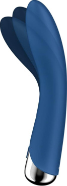 Вібратор з ротацією Satisfyer Spinning Vibe 1 синій фото 1