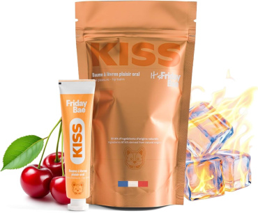 Збуджувальний бальзам для губ Friday Bae Kiss 15 мл фото 1