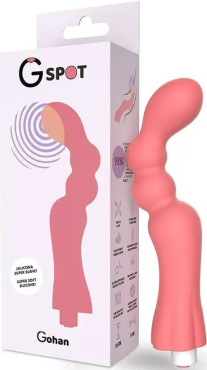 Вибратор G-Spot для точки G Gohan оранжевый фото 4