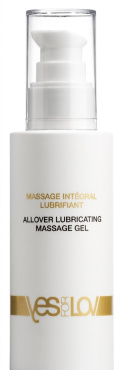 Гель-лубрикант YESforLOV Allover Lubricating Massage Gel 2 в 1 на силиконовой основе для массажа 100 мл