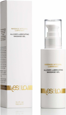 Гель-лубрикант YESforLOV Allover Lubricating Massage Gel 2 в 1 на силиконовой основе для массажа 100 мл фото 1