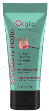 Лубрикант їстівний ORGIE Lube Tube Cocktail Strawberry Mojito на водній основі 50 мл