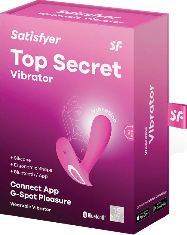 Смарт вібратор у трусики Satisfyer Top Secret рожевий фото 3