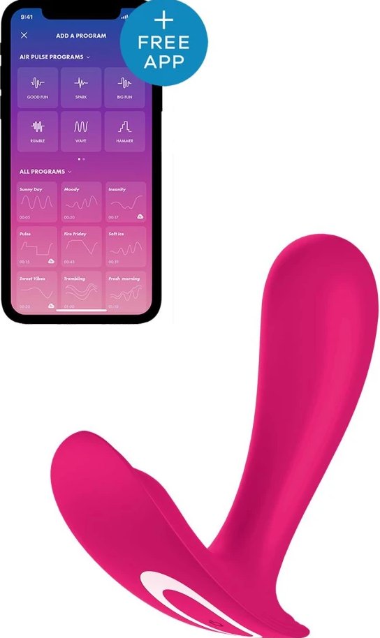 Смарт вібратор у трусики Satisfyer Top Secret рожевий фото 4