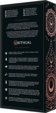 Вибратор для точки G Rithual Kriya черный фото 8