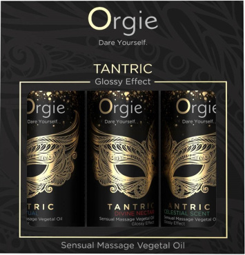 Набор масел для массажа Orgie Tantric с ароматами-афродизиаками 3 шт. x 30 мл фото 5