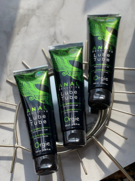 Лубрикант ORGIE Lube Tube Anal Sensitive Lubricant анальный с гиалуроновой кислотой 100 мл фото 3