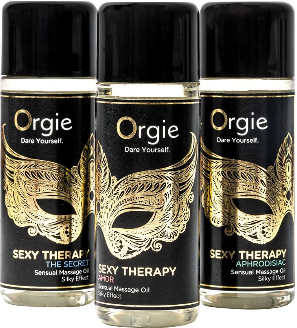 Набір масажних олій Orgie Sexy Therapy з ароматами-афродизіаками 3 шт. x 30 мл 4