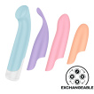 Набір секс-іграшок для жінок Satisfyer Playful Four з різними насадками фото 1