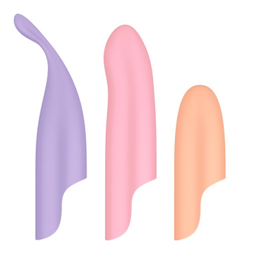 Набір секс-іграшок для жінок Satisfyer Playful Four з різними насадками фото 6