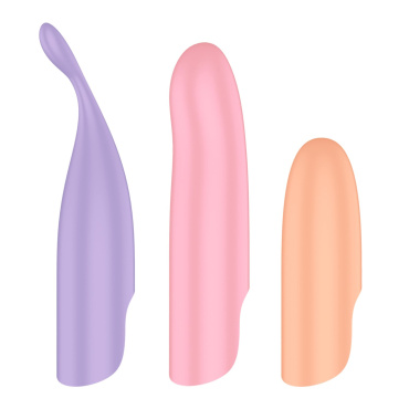Набір секс-іграшок для жінок Satisfyer Playful Four з різними насадками фото 7