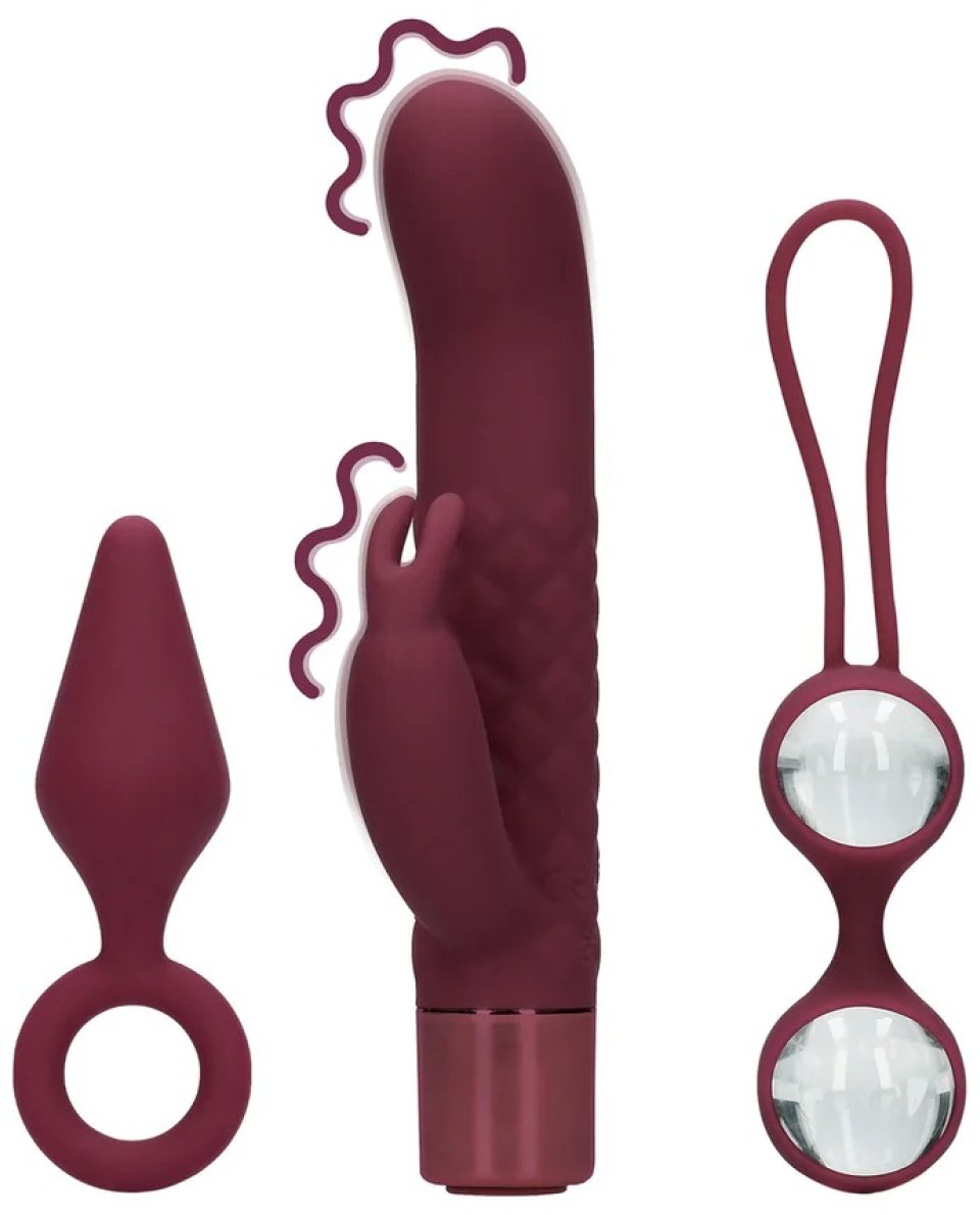 Подарунковий інтимний набір для жінок Loveline Gift Set For Her 3 Pieces фото 4