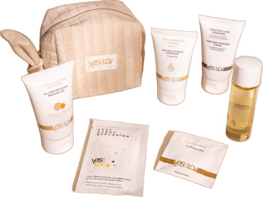 Набор чувственной косметики для пар YESforLOV Delightful Velvet Kit шампань
