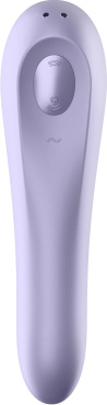 Вакуумний стимулятор + вібратор Satisfyer Dual Pleasure двосторонній фото 1