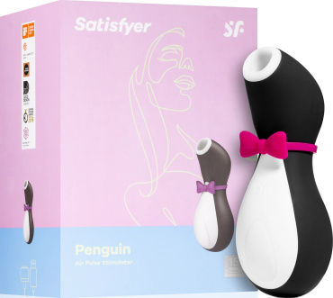 Вакуумний кліторальний стимулятор Satisfyer Penguin фото 5
