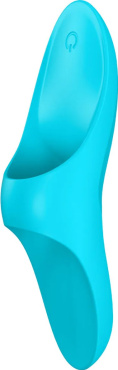 Вібратор на палець Satisfyer Teaser блакитний фото 5