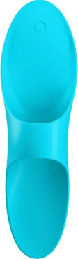Вібратор на палець Satisfyer Teaser блакитний фото 1