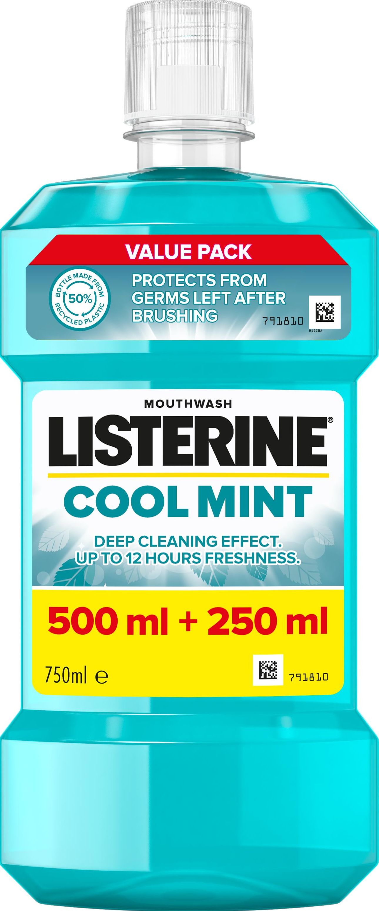 Ополіскувач для ротової порожнини listerine свіжа м’ята 750 мл 11