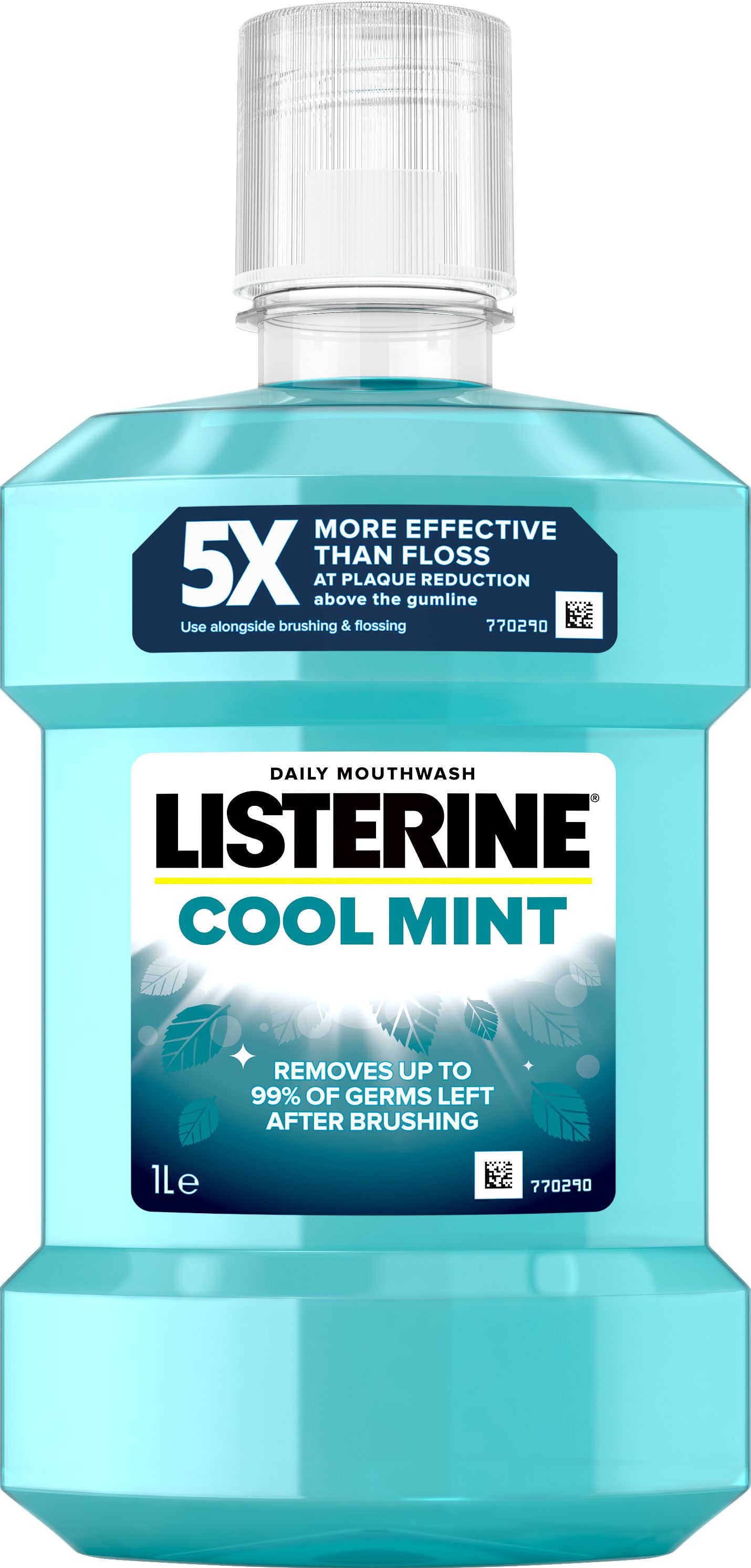 Ополіскувач для ротової порожнини listerine свіжа м’ята 1000 мл 1