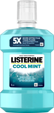 Ополіскувач для ротової порожнини listerine свіжа м’ята 1000 мл