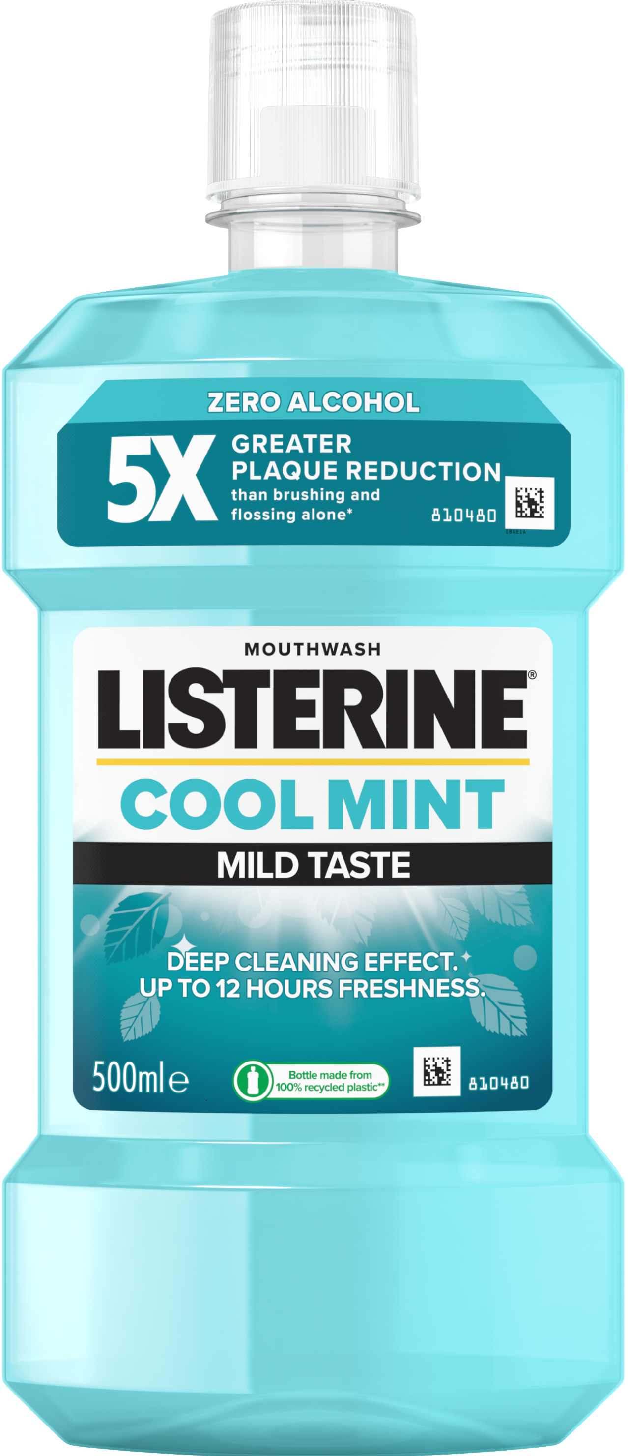 Ополіскувач для ротової порожнини listerine свіжа м’ята м’який смак 500 мл 1