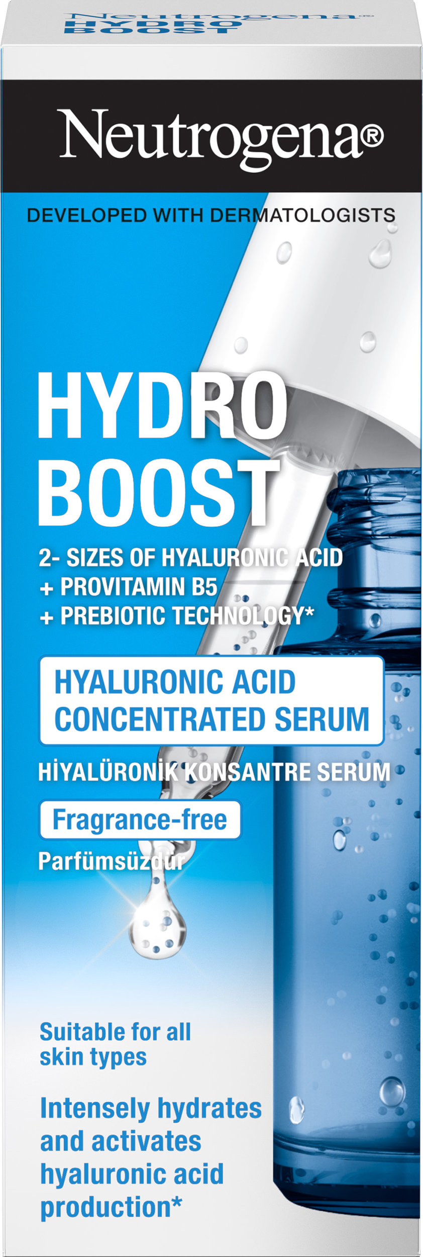Сироватка для обличчя Neutrogena Hydro Boost з гіалуроновою кислотою 15 мл фото 2