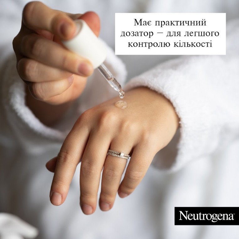 Сироватка для обличчя Neutrogena Hydro Boost з гіалуроновою кислотою 15 мл фото 7