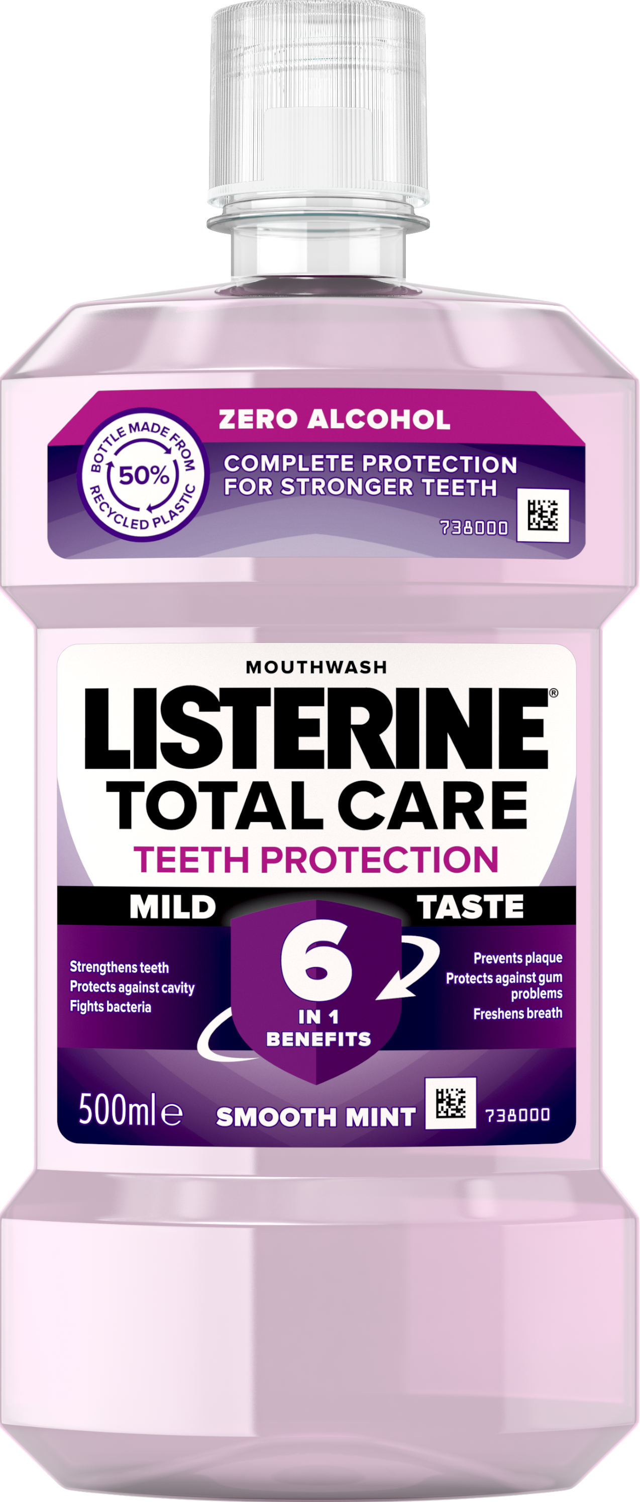 Ополіскувач для ротової порожнини listerine тотал кеар 500 мл 1