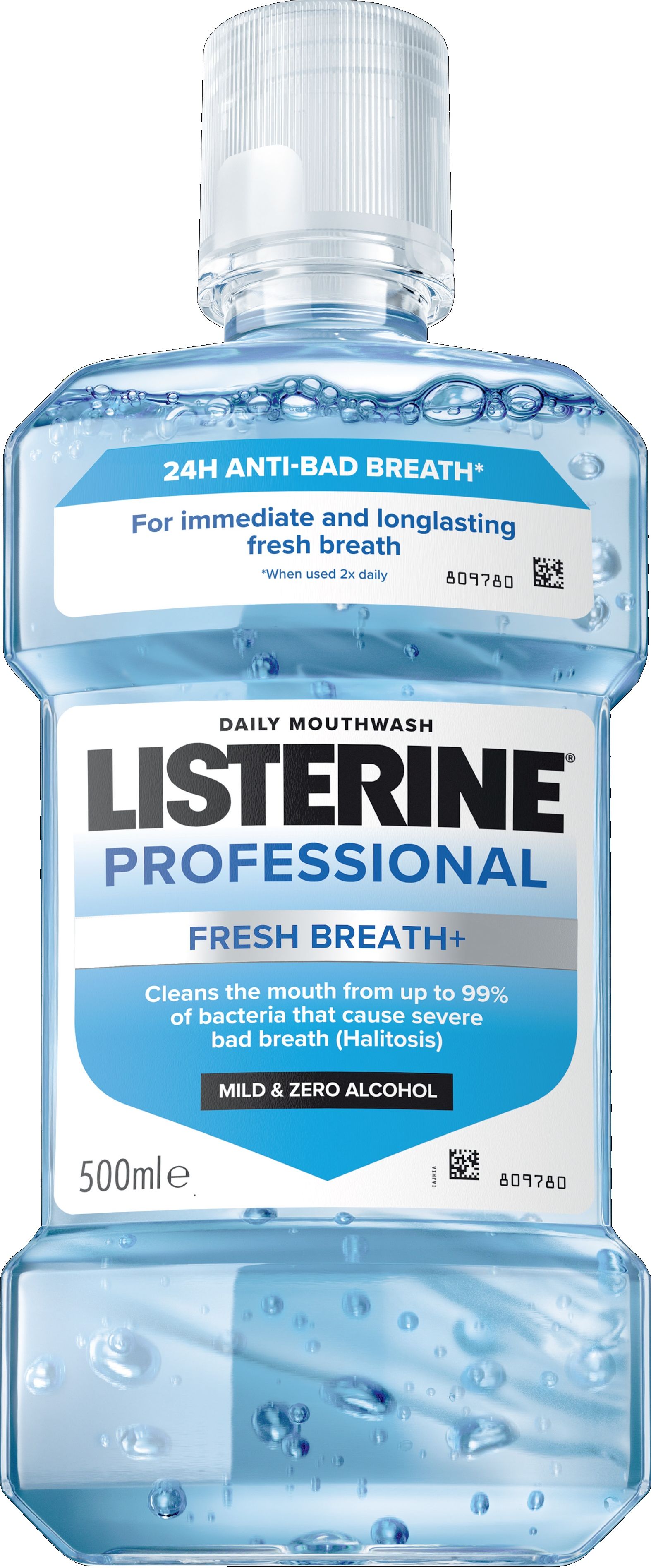 Ополіскувач для ротової порожнини listerine професійний свіжий подих+ 500 мл 1