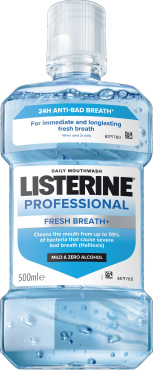 Ополіскувач для ротової порожнини listerine професійний свіжий подих+ 500 мл фото 13