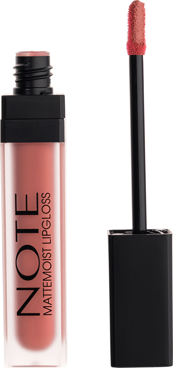 Блиск для губ Note Mattemoist Lipgloss матовий 410 Sandal Wood 6 мл фото 1