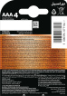 Батарейки DURACELL Basic 77164 AAA алкаліновi 1.5V LR03 на блістері shop 4 шт. фото 1