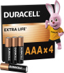 Батарейки DURACELL Basic 77164 AAA алкаліновi 1.5V LR03 на блістері shop 4 шт. фото 2