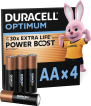 Батарейки алкаліновi Duracell OPTIMUM AA CEE GEN3, 4 шт. фото 1