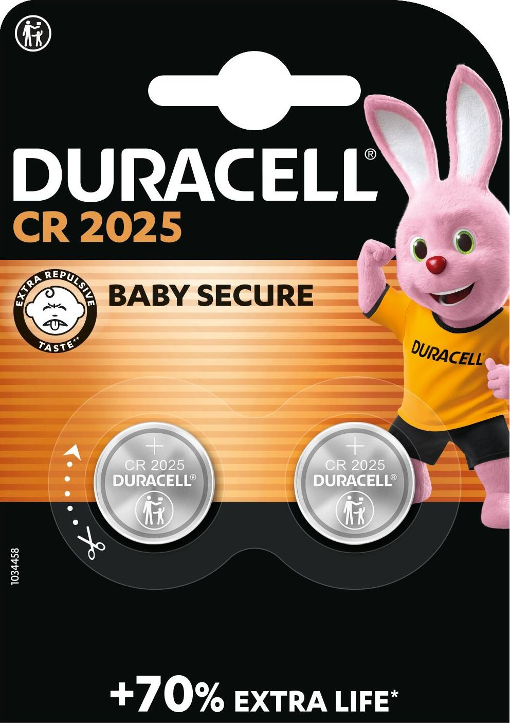 Спеціальна літієва батарейка типу Duracell 2025, 3 В 2 шт. 2
