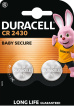 Літієвий елемент живлення Duracell (CR2430 3V) 2 шт.