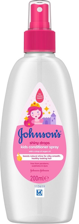 Спрей-кондиціонер для волосся JOHNSON'S блискучі локони 200 мл