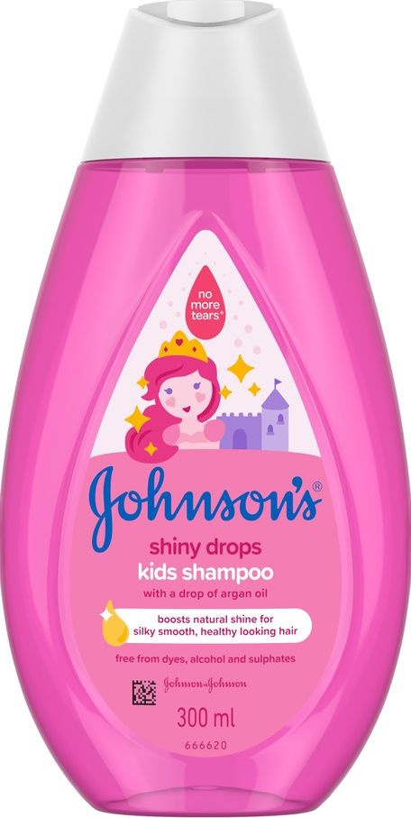 Дитячий шампунь JOHNSON’S® Baby Блискучі локони 300 мл 1