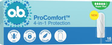 Тампони жіночі гігієнічні  o.b. ProComfort Super Plus 16 шт. фото 11