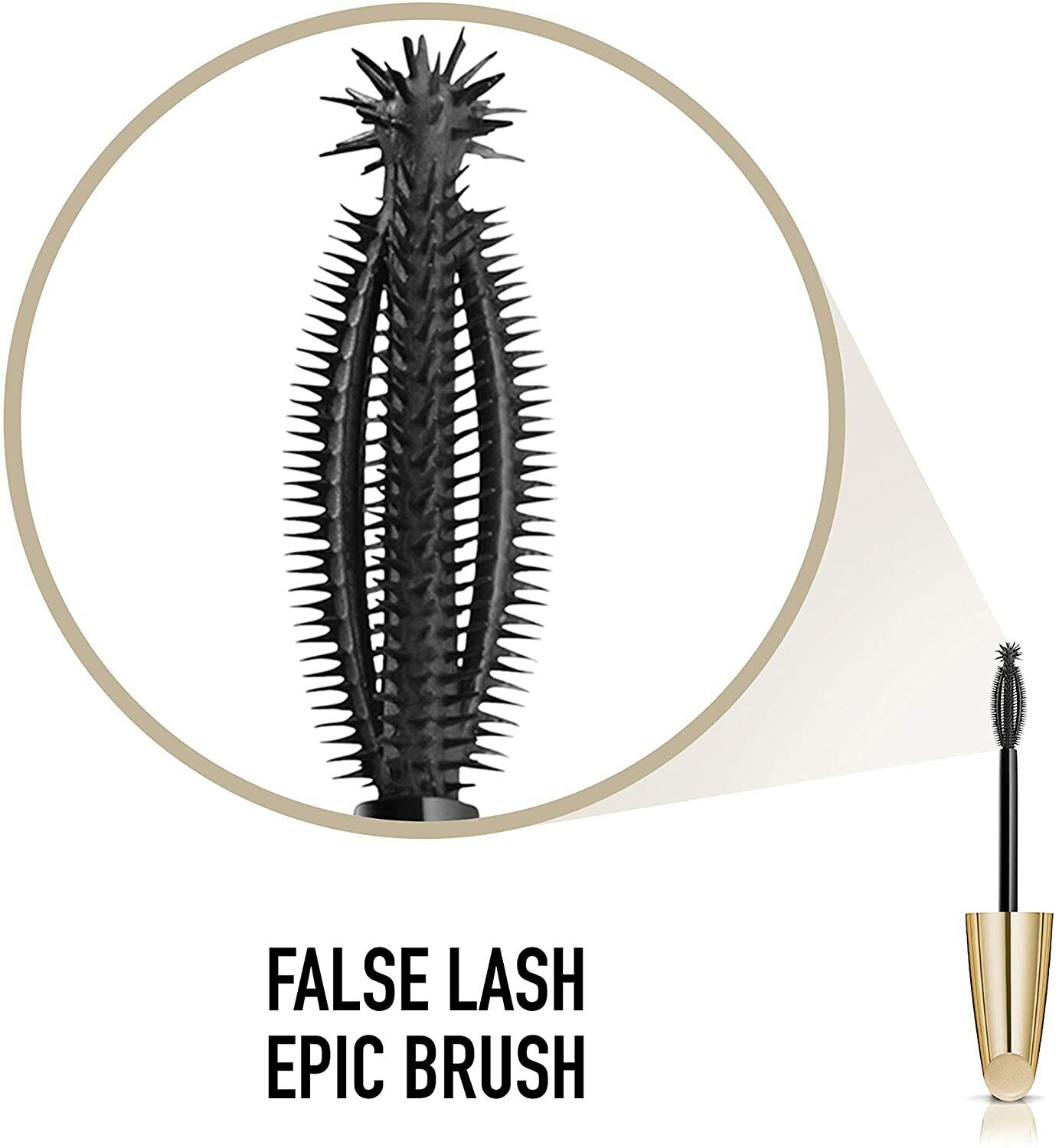 Тушь для ресниц Max Factor False Lash Effect Epic Супер-объем, 13.1 мл фото 3