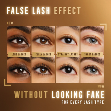 Туш для вій MAX FACTOR False Lash Effect Waterproof ефект накладних вій колір чорний 13.1 мл фото 4