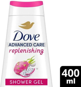 Крем-гель для душу Dove Advanced Care Пітахая та Кокосовий крем, 400 мл фото 1
