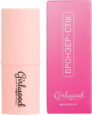 Бронзер-стік для обличчя і тіла Girlwood 8 г фото 2
