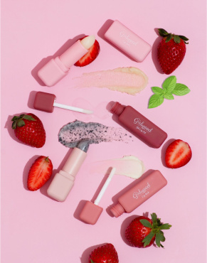 Набор для губ Girlwood Lip Care Set (скраб для губ 4.5 г + бальзам для губ 4.5 г + маска для губ 5 г + масло для губ 4 г) фото 7