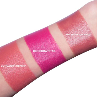 Рум'яна-стік для обличчя Girlwood Blush Stick 03 Запорошена троянда 8 г фото 2